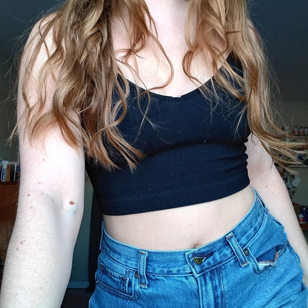 Ribbed Crop Top
